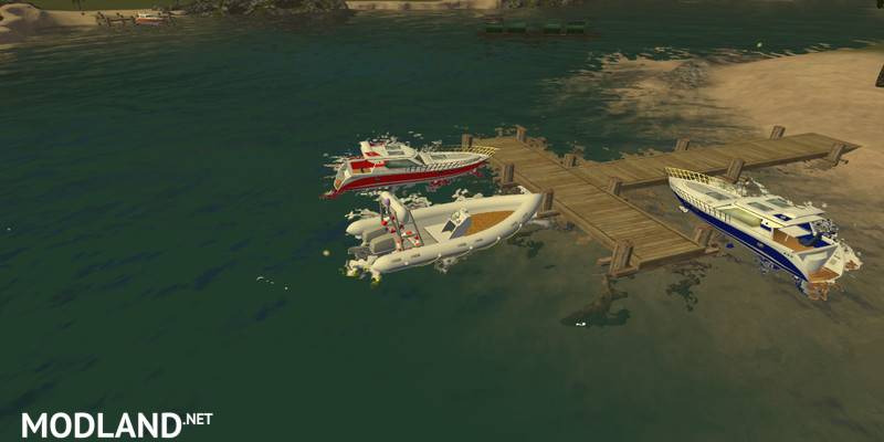 Description: Rescue Boat just for fun but you can catch fish to This Boat w...