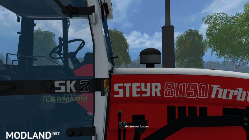 Steyr 8090a Sk2 Turbo Larmarm V 10 Fs 15 1658