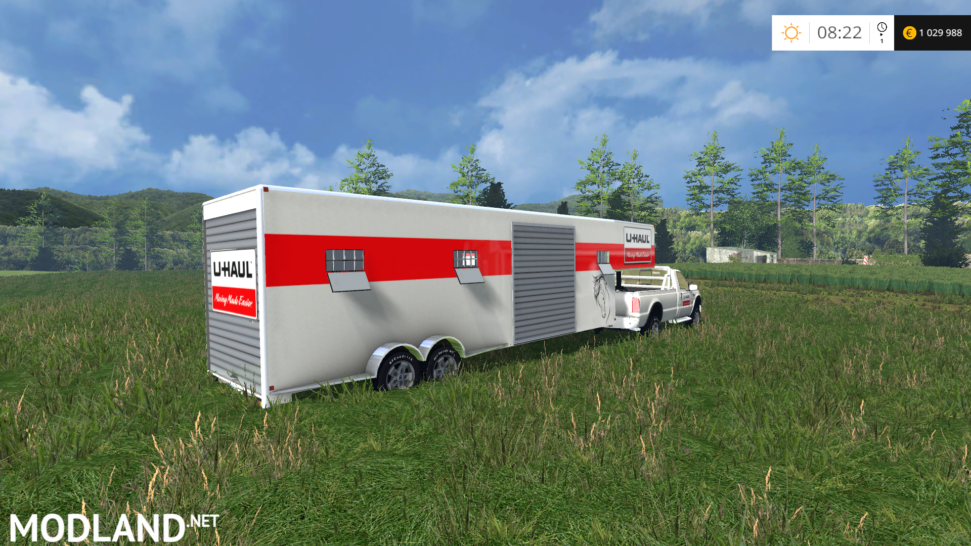 Uhaul Semi Trailers v 1.0 - FS 15