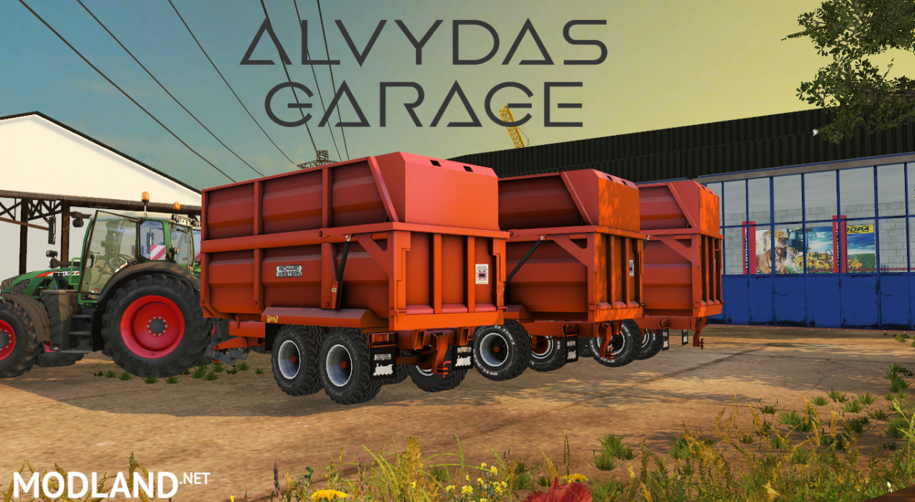 RICHARD WESTERN SUFFOLK SILAGE TRAILERS
