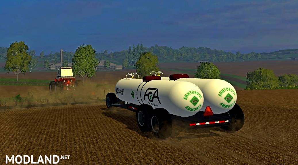 Double Anhydrous Tank Wagon