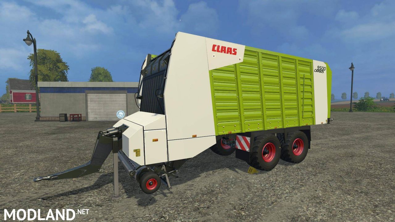Claas Cargos 9500 4 Wheels Chassis