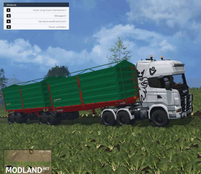 Bitrem Sgricultural Trailer