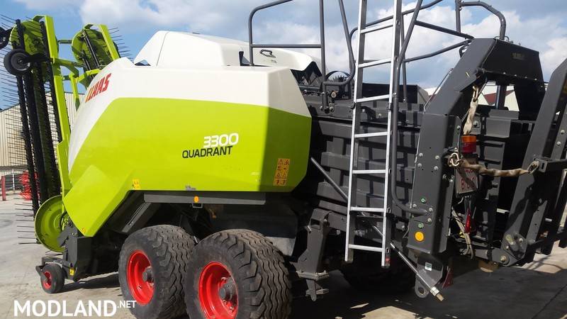 Claas Quadrant 3200 and Nadal R90