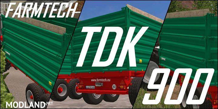 FARMTECH TDK 900 TRALERS