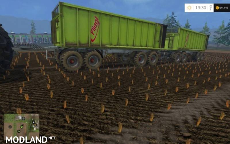 Fliegl 4 Achs Rear tipper