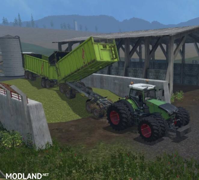 Fliegl 4 Achs Rear tipper