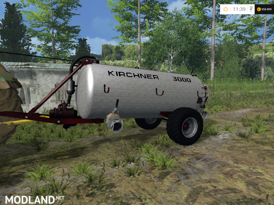 Kirchner 3000l Liquid Manure Spreader
