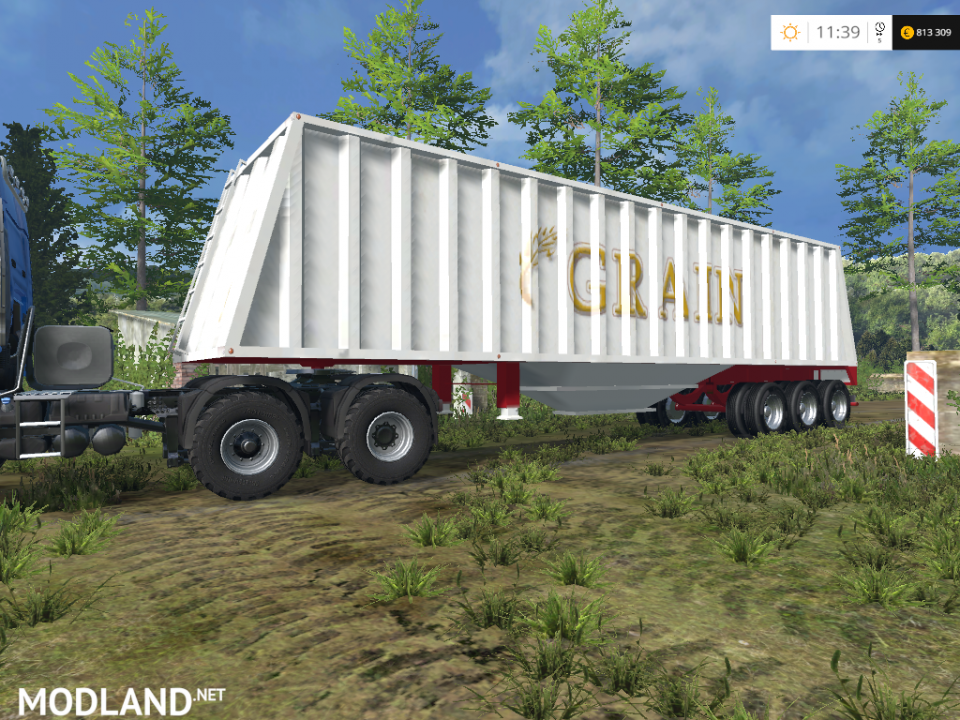 Grain Hopper with Dolly