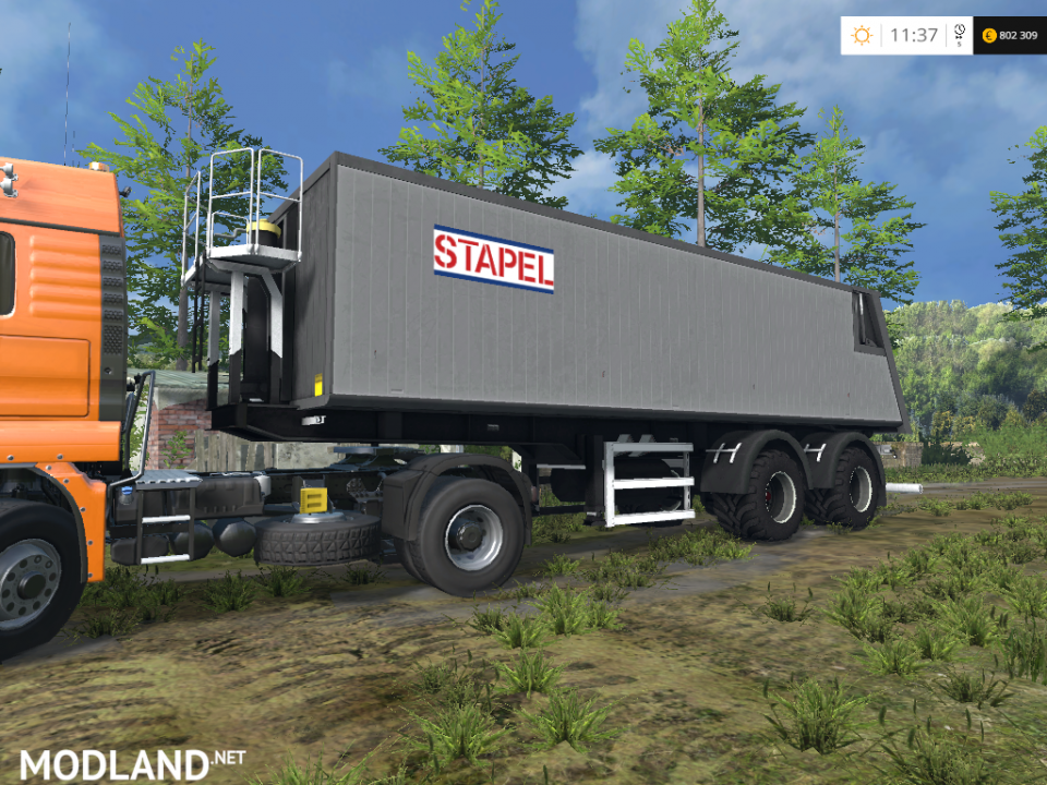 Stacking Dimple silber grau