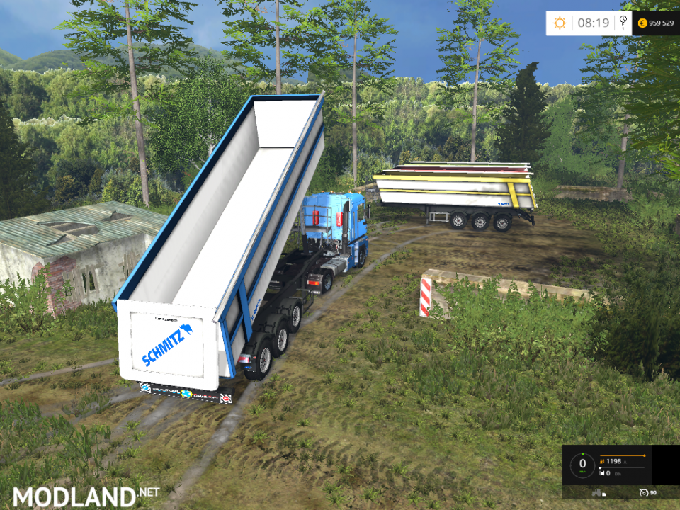 Schmitz SKI 24 Multicolor Trailer