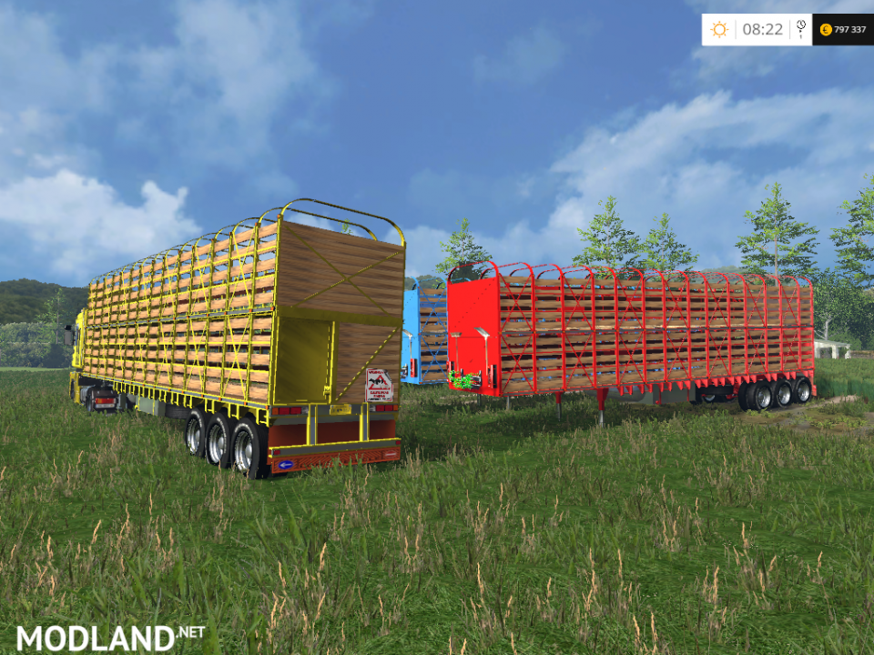 US Livestock Trailer v 1.0 Multicolor