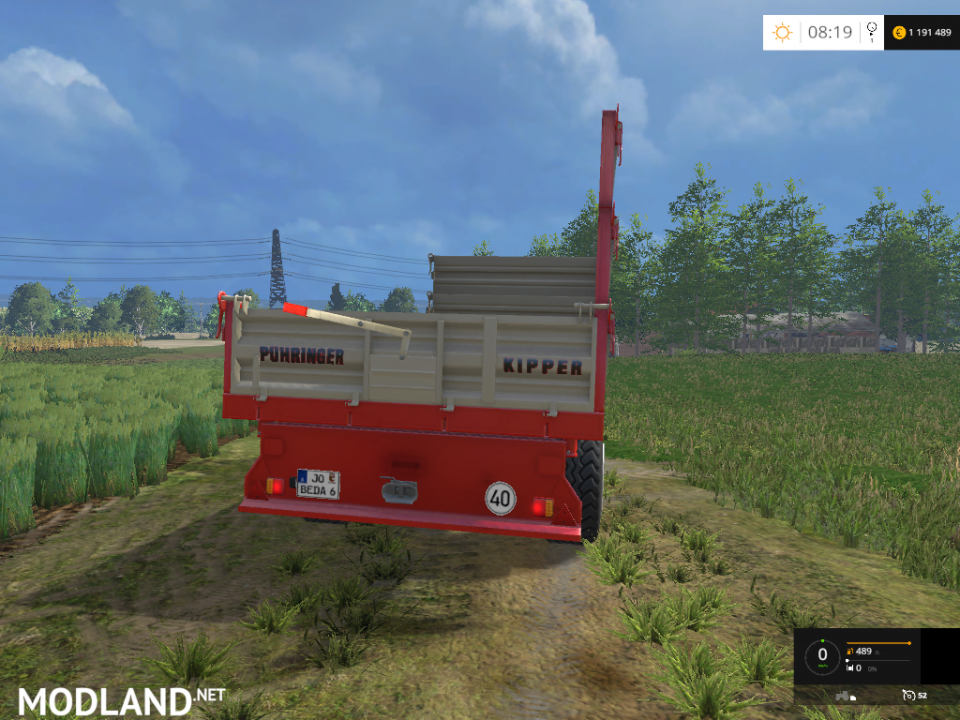 Puehringer Kipper Ballenwagen