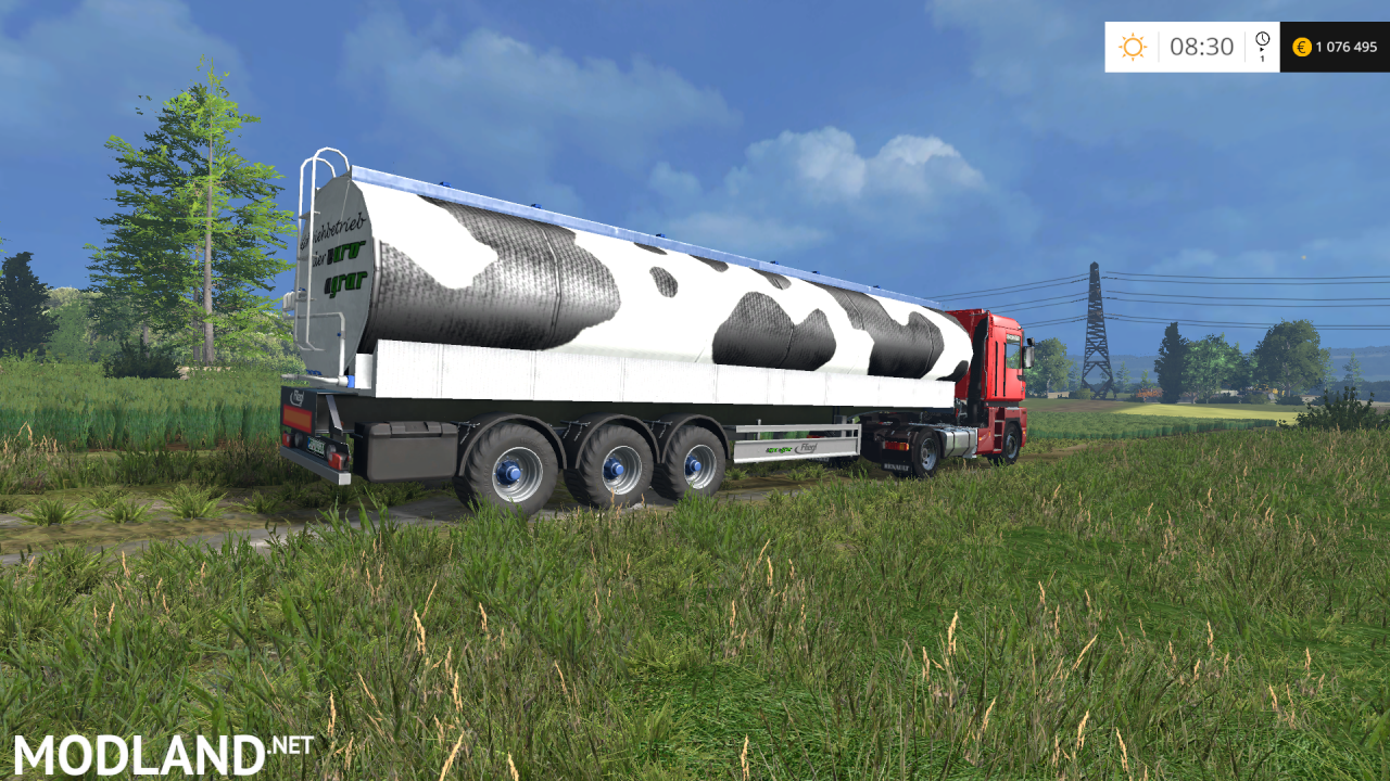 Fliegl Milk Tanker Euro Farm v 0.9 BETA