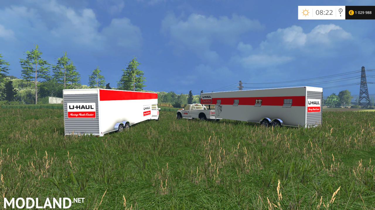 Uhaul Semi Trailers