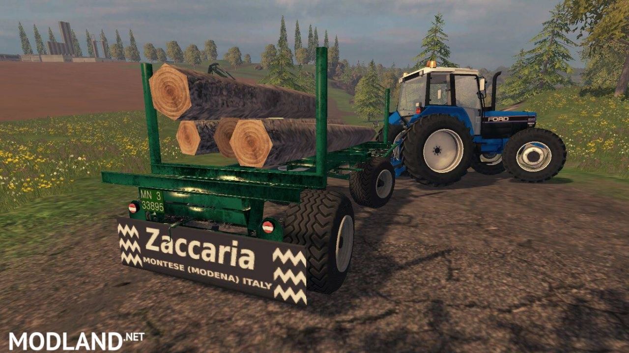 Zaccaria Wood Trailer