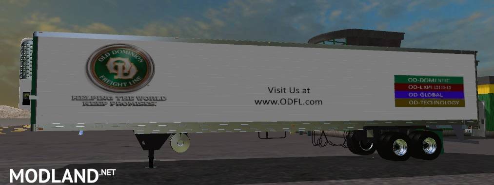 Old Dominion Reefer Trailer