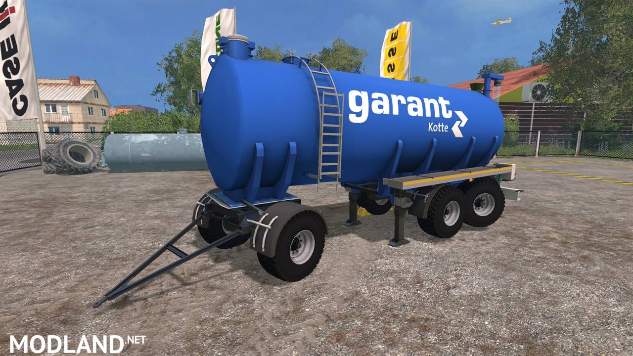 Kotte Garant TSA 2 axles with turntable