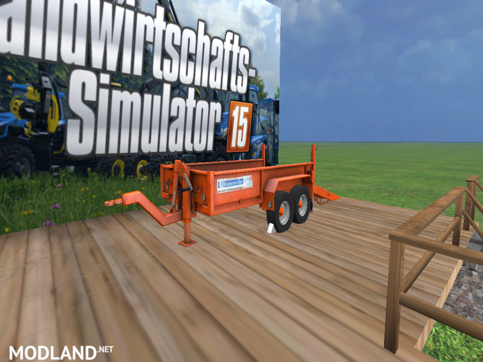 Kleiner Tieflader