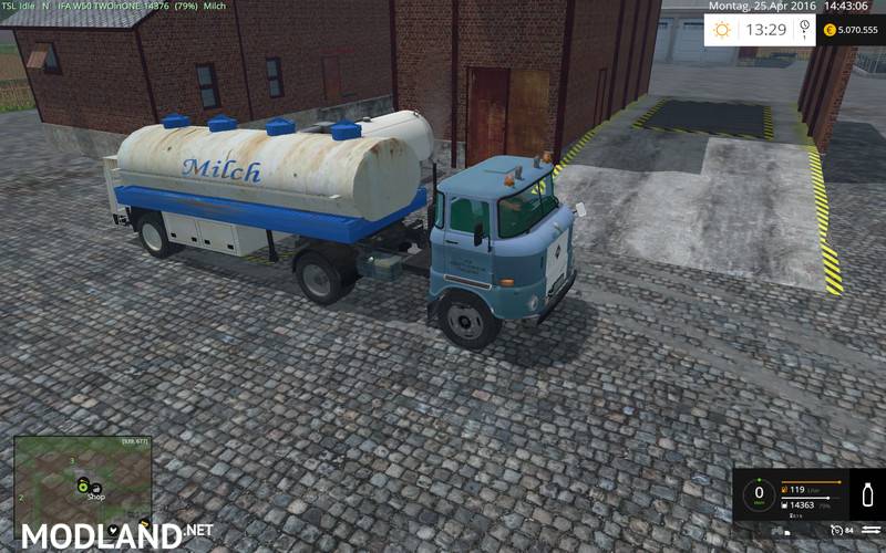 GDR Milk Semitrailer v 1.0 clean 