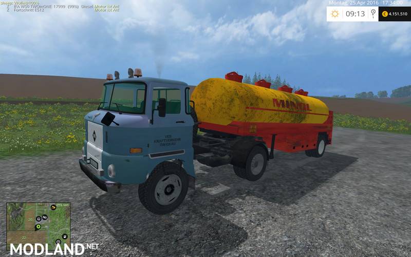 GDR Minol Semitrailer v 1.0 clean 