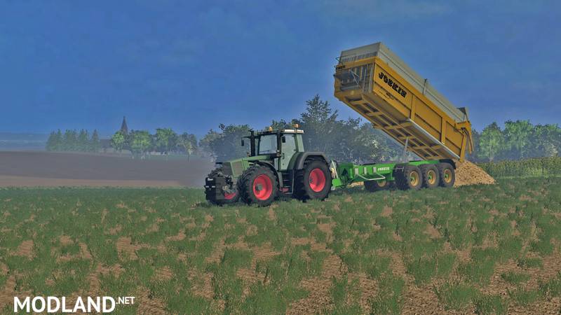 Joskin Trans Space 8000 23 Tridem v 4.1 with wheelshader
