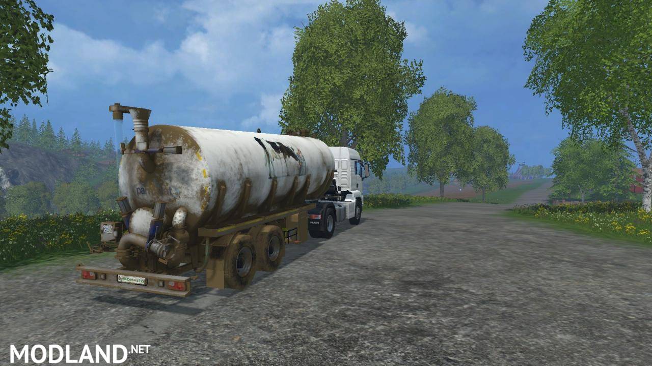 Water Milk Trailer