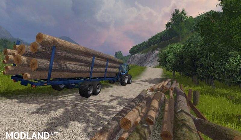 LOG TRAILER WITH AUTOLOAD