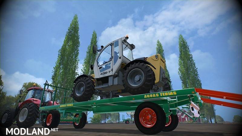 Platform Aguas Tenias 2 Axles