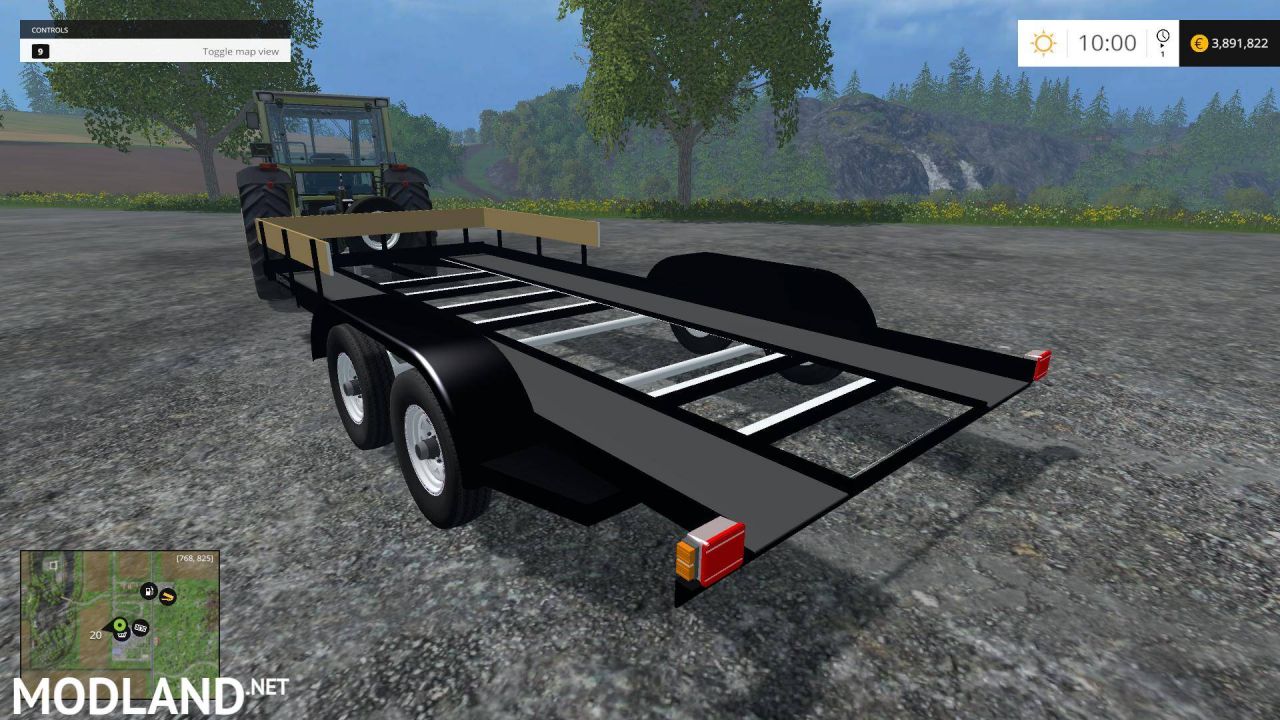 SINGLE CAR TRAILER