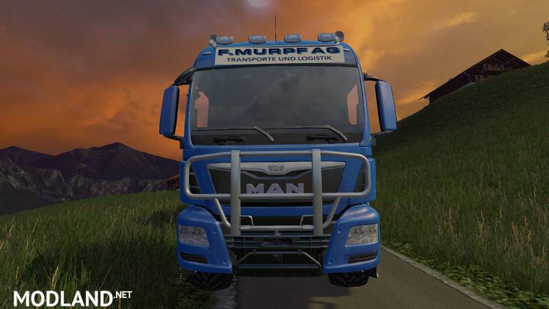 Truck supporter with swiss firm skin