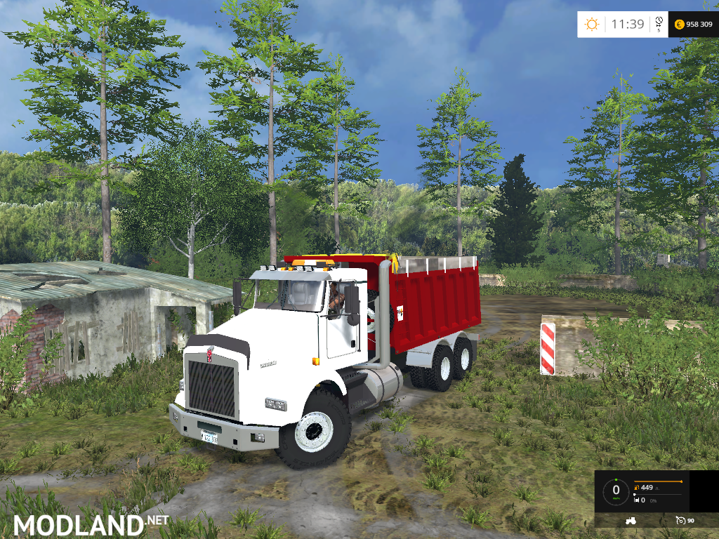 Kenworth T Dump Truck V Fs Trucks Farming Simulator My XXX Hot Girl