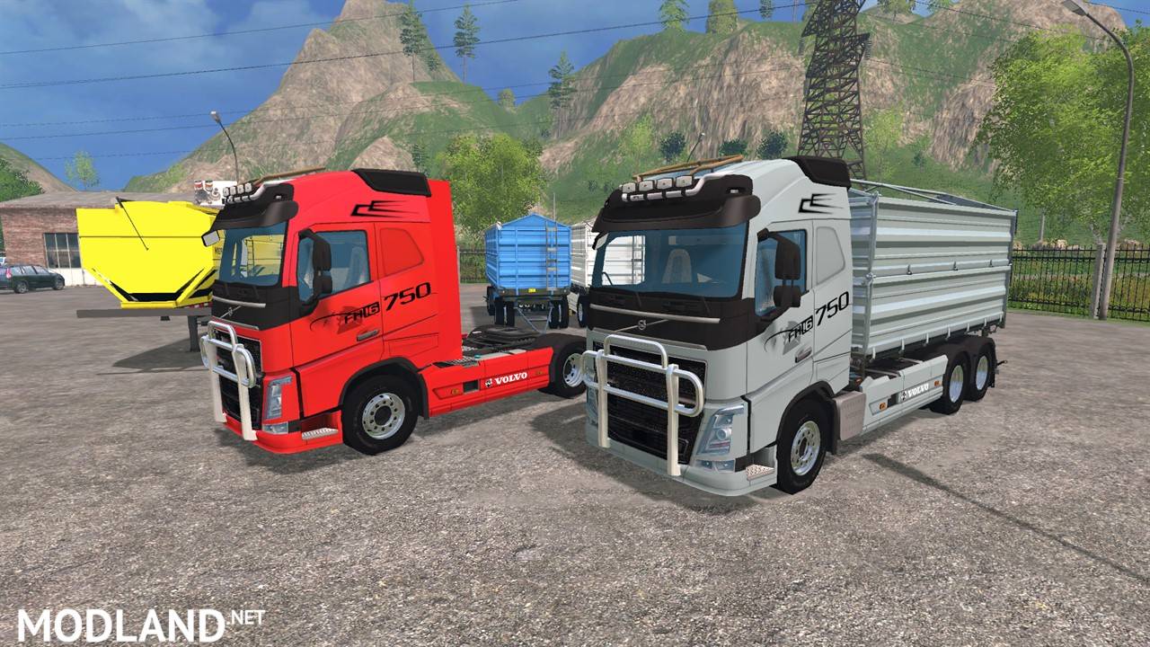 Volvo FH16 and Trailer