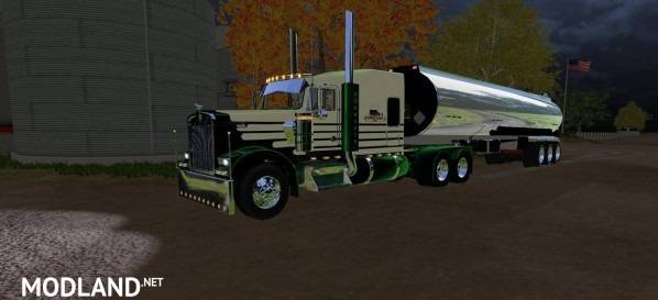 2007 Kenworth W900L Flattop