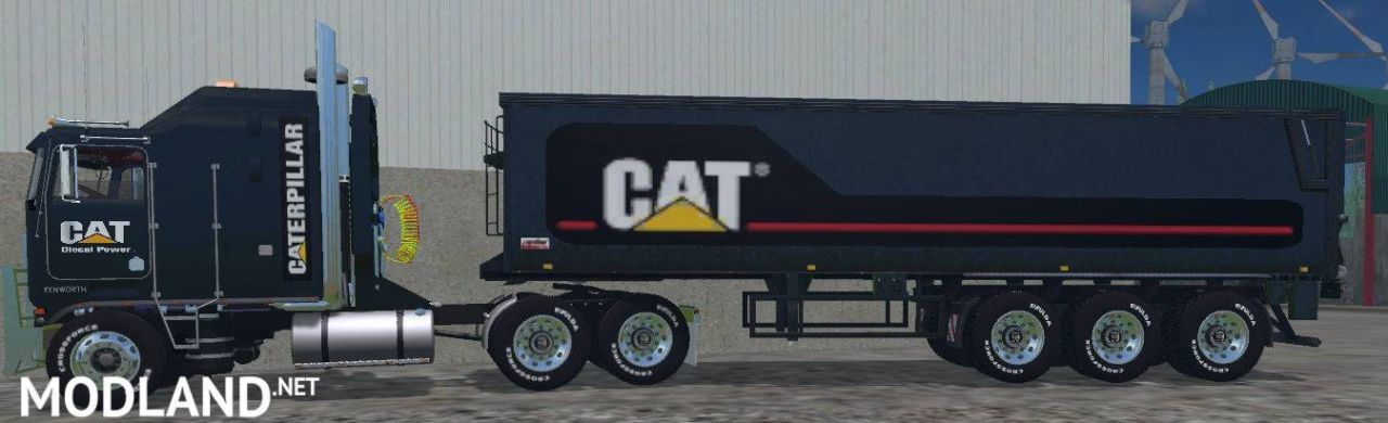 CAT Kenworth Truck Black Edition Fix