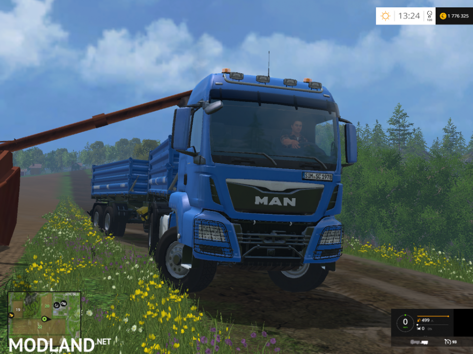 MAN TGS S Dump Truck with Trailer