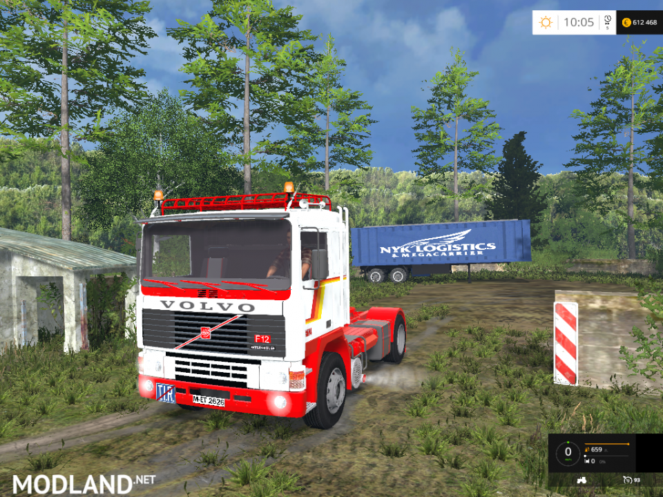 Volvo FH12 NYK Pack Trailer