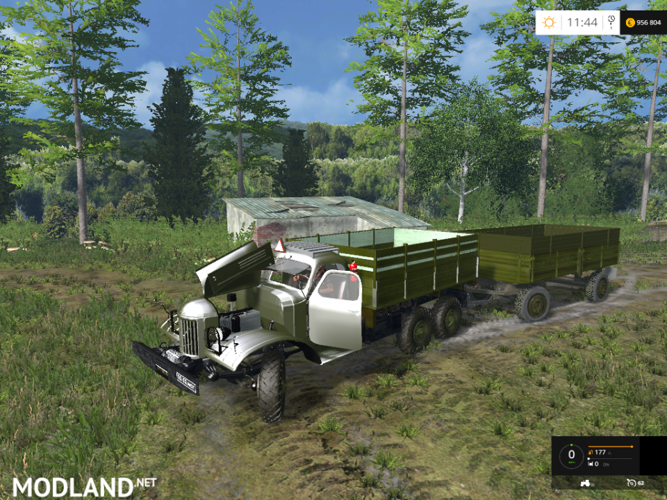 ZIL 157 + Trailer GKB 817