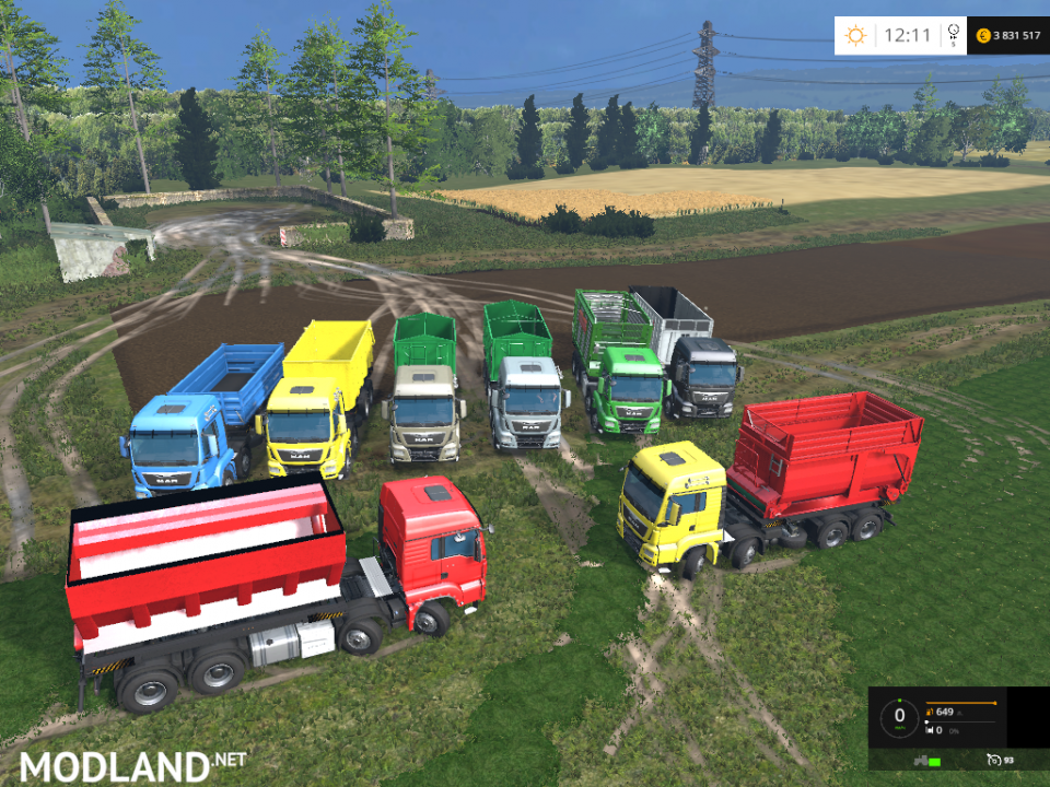 Man 8X8 Tipper Pack