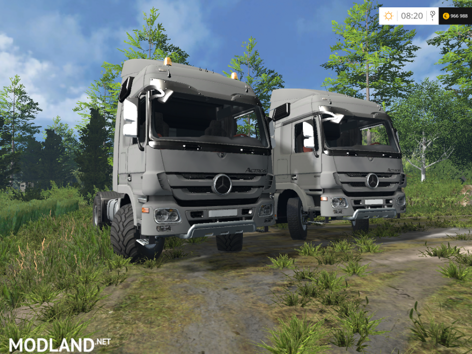 Mercedes-Benz Actros MP3 1848 v 0.8 BETA