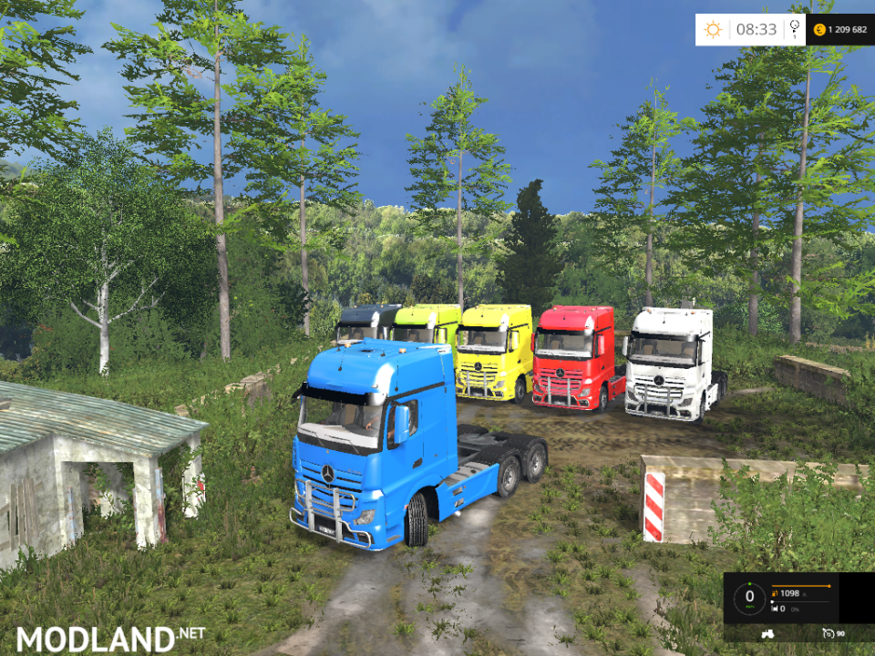 Mercedes-Benz Actros 2014 Multicolor