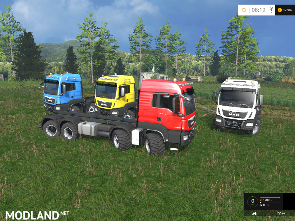 Man Agrar 8×8 v 3.0 Multicolor