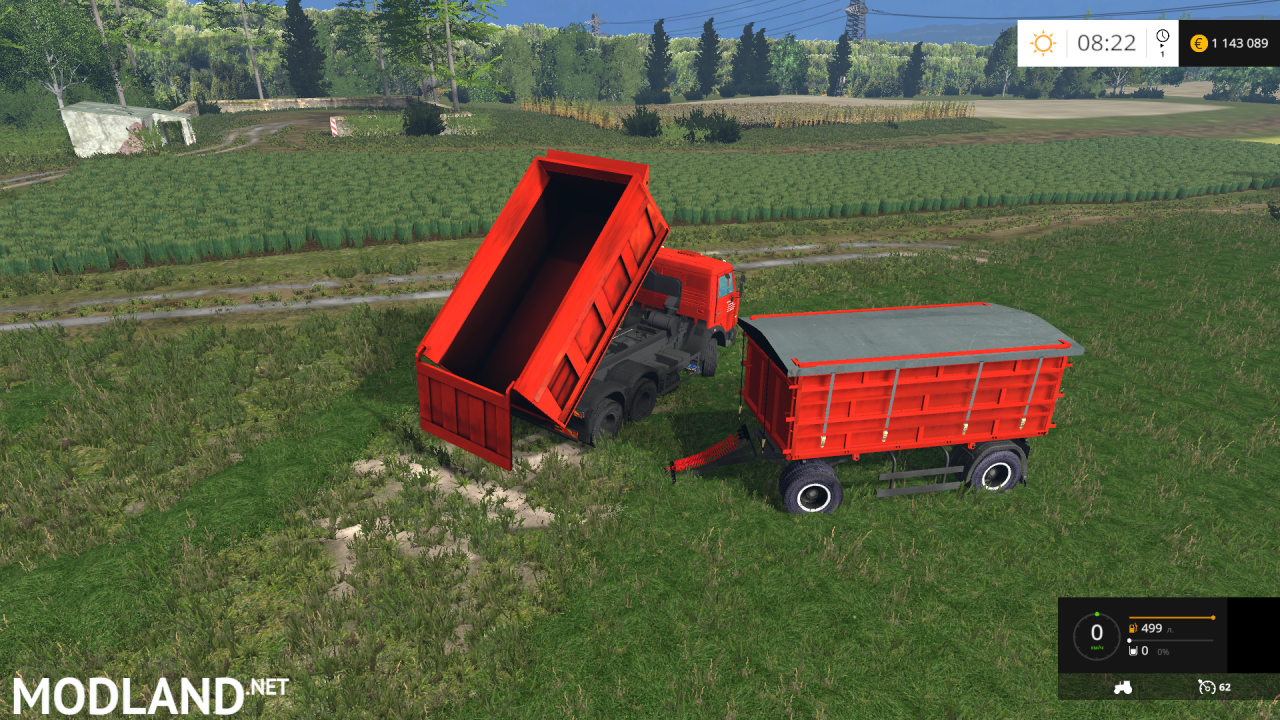 KamAZ 65115 and NEFAZ 8460