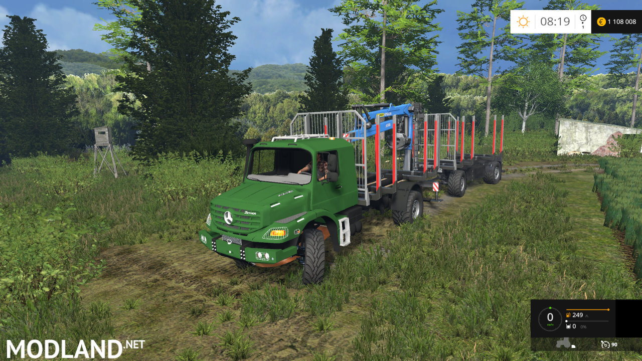 Mercedes-Benz Zetros Forst v 0.9 BETA