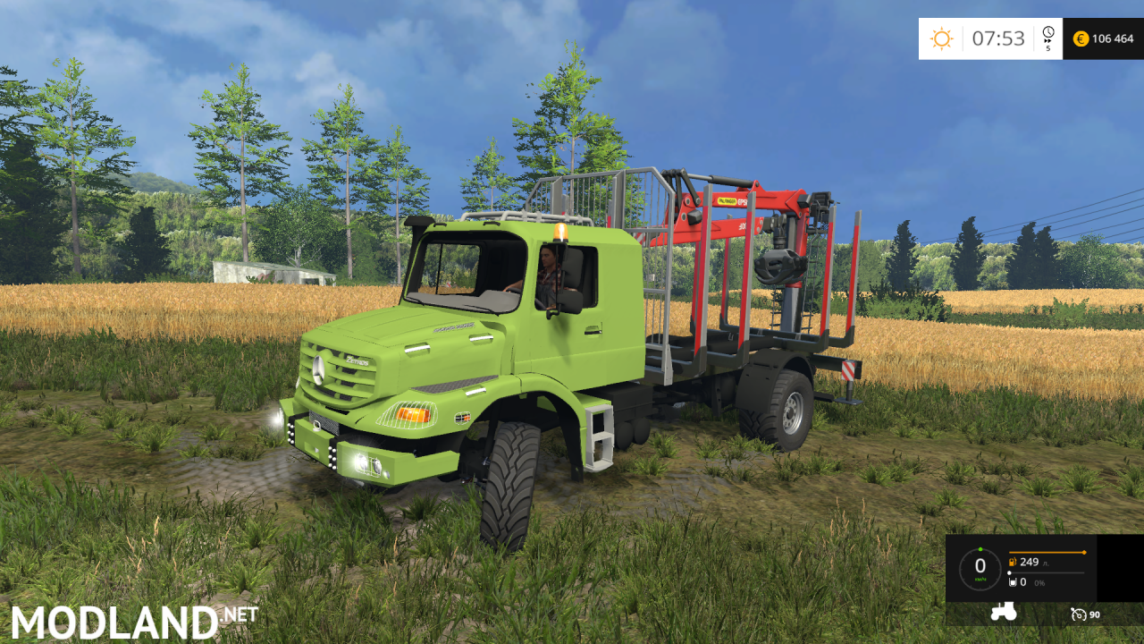 Mercedes-Benz Zetros Timber