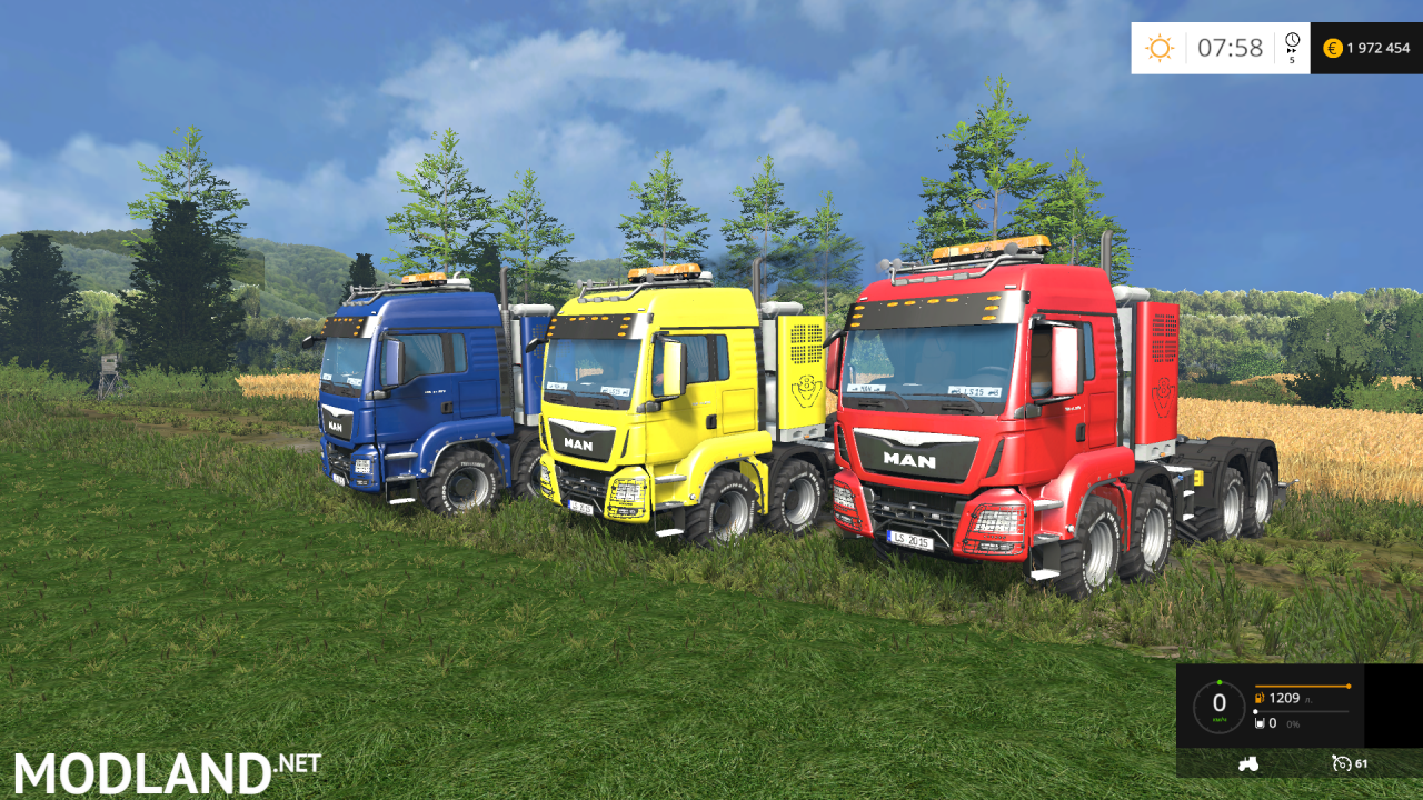 Man TGS 41 570 8×8 Agricultural Heavy Duty