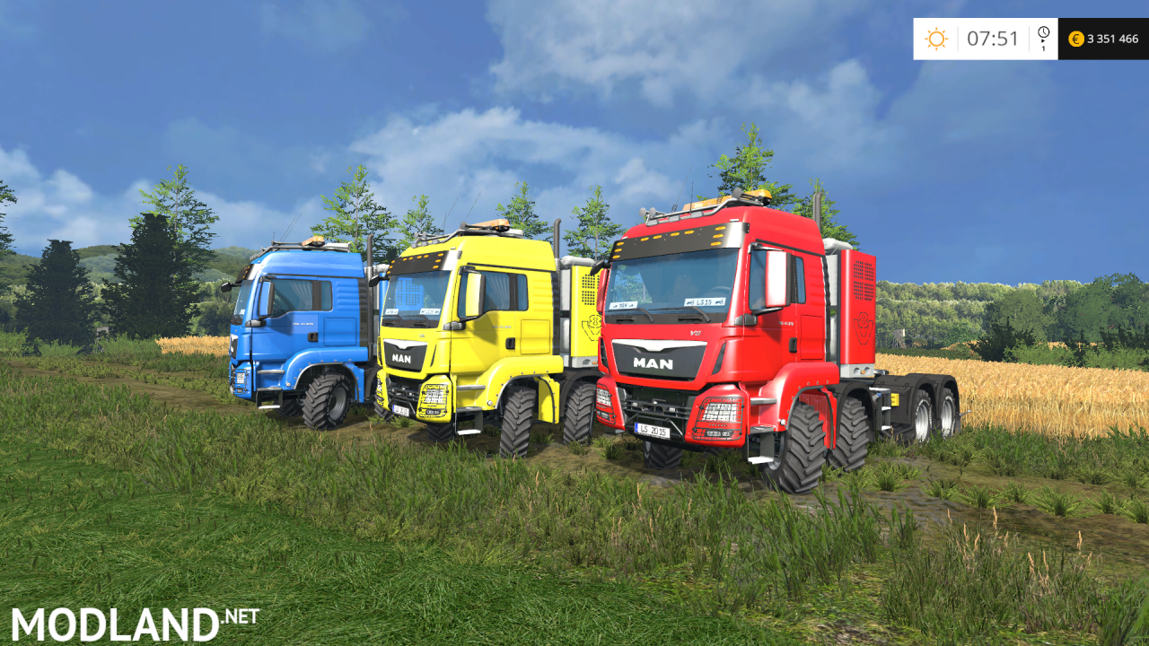 MAN TGS 41.570 8x8 Agrar Schwerlast