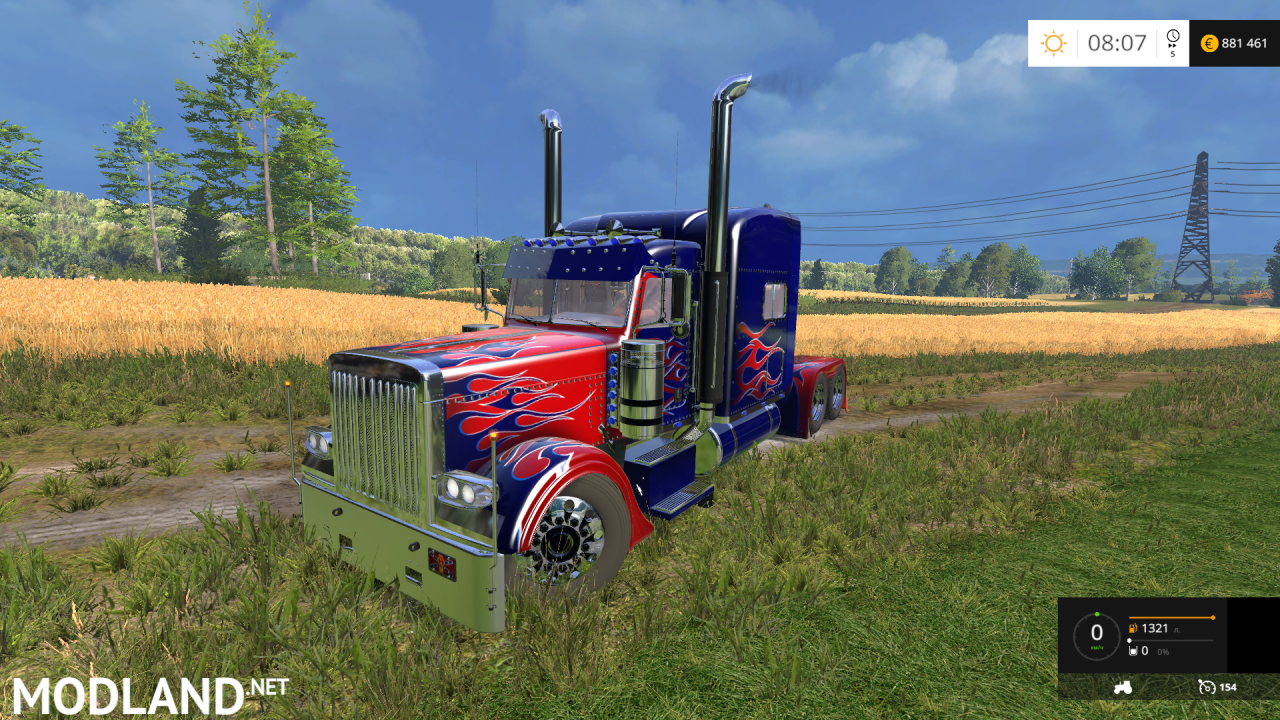 Peterbilt 388 Optimus Prime