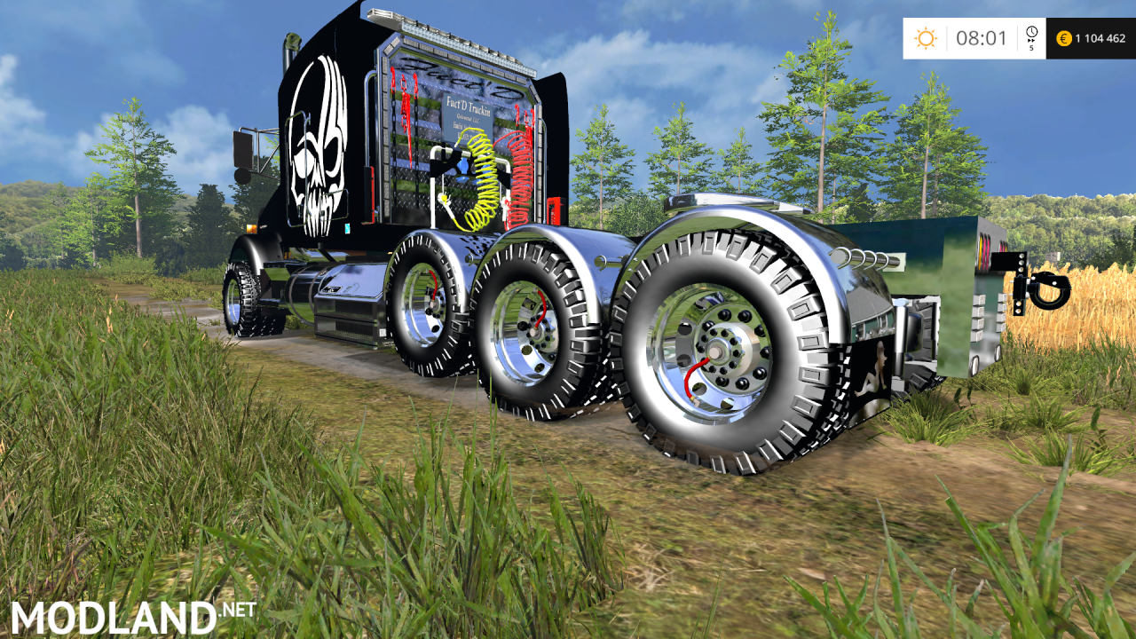 Kenworth T800 TriAxle Sleeper
