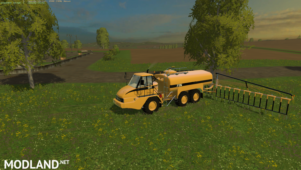 Cat 725A Fertilizer Spreader